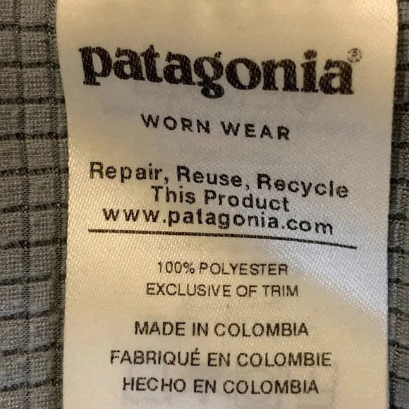 Patagonia Men's Capilene Midweight Half‎ Zip Mock Neck Long Sleeve Pullover SZ M - Picture 9 of 12